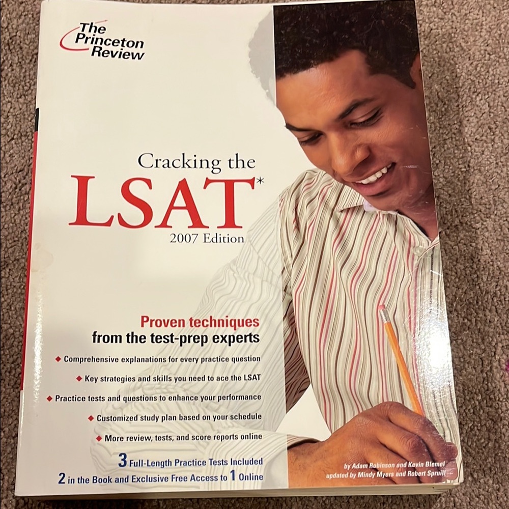 The Princeton Review LSAT Prep Book